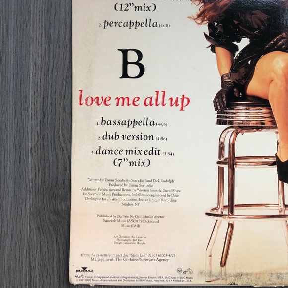 Stacy Earl - love me all up - Record - Picture 3 of 8
